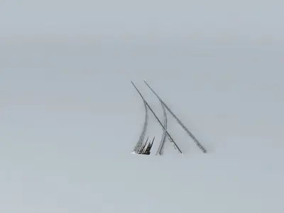 Eco Rail Snow Track R/Point Old Steam Days Free 3D model