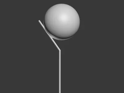 Flos Lights Family Michael Anastassiades Table Lamp 3D model
