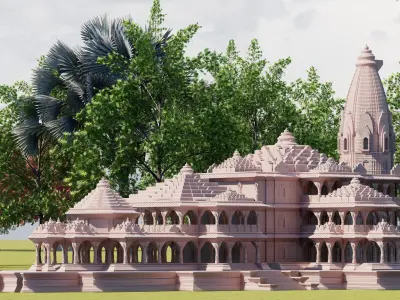 AYODHAYA RAM TEMPLE 3D print model