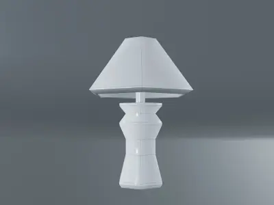 Modern Table Lamps Free low-poly 3D model