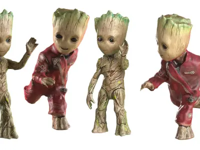 Baby Groot 3D model