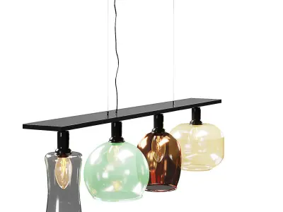Telesto pendant lamp 3D model