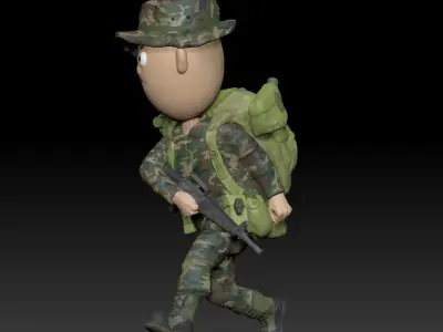 1SG Little Top- LRSD 1989-1992 3D print model
