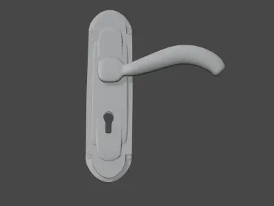Door Lock Low-poly 3D model buy