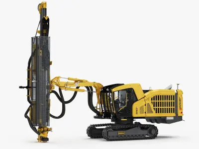  Surface Top Hammer Drill Rigged 