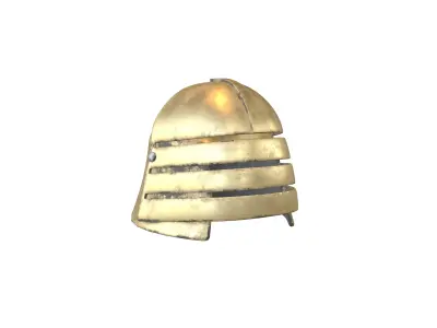 War Helmet V1 004 Low-poly 3D model