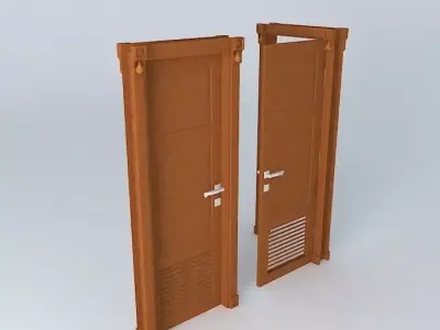 Doors By Louver 3D model