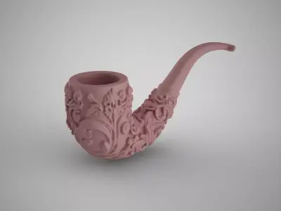 Patterned Pipe 3D print model