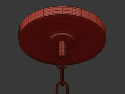 Rhys Clear Glass 3D model