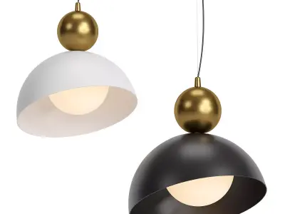 Pendant Light Bowl 3D model