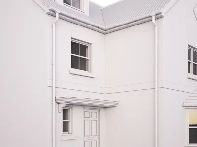 British House Theale C 3D model