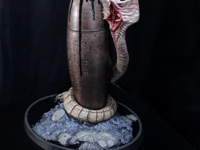 Hammerpede ready for 3D print prometheus alien covenant 3D print model