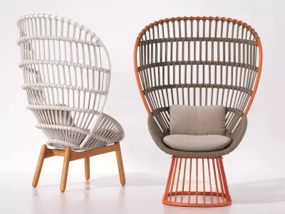 Cala Armchair 3D model