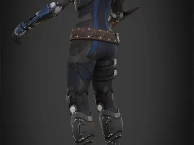 Exo-Stranger Armor for Cosplay 3D print model