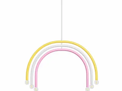 Arc Chandelier 3D model