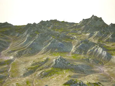 Landscape 91 3D model