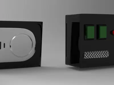 Darth Vader Chest box belt box  Armor ROTJ   file for 3d print 3D model