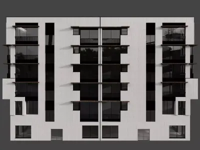 RESIDENTIAL BUILDING NO85 A 3D model