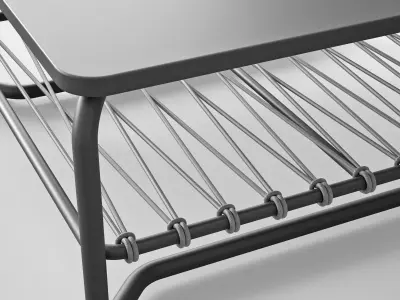 Valmer Low Table 3D model