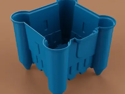 Sandcastle Mould 3D print model