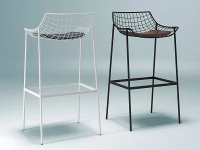 Summerset Stool 3D model