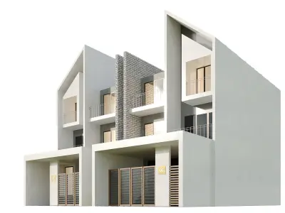 Modren house 08 3D model