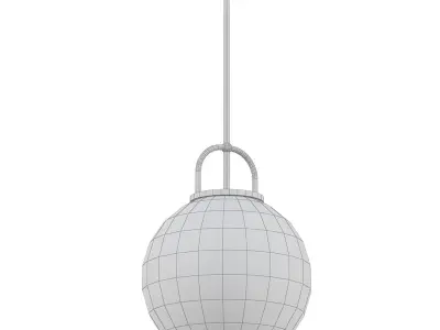 Retro Globe 3D model