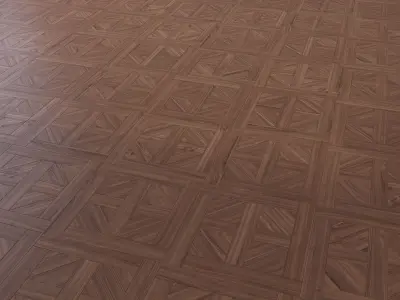 Parquet - Laminate - Wooden floor Low-poly 3D model 36