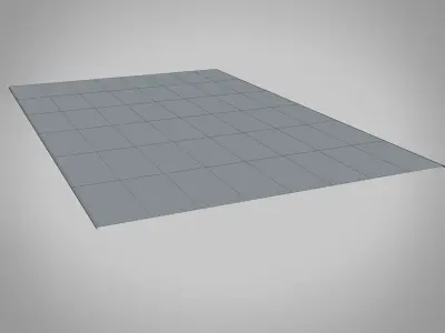 Asfalt Low-poly 3D model