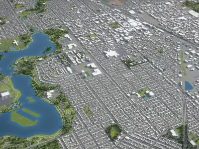 Regina  Low-poly 3D model