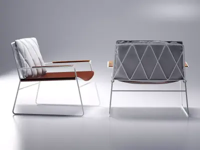 Seb Armchair 3D model