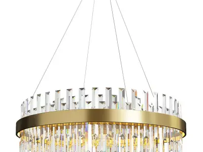 MONACO CHANDELIER Low-poly 3D model