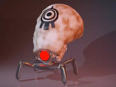 Code Lyoko Monster 3D model