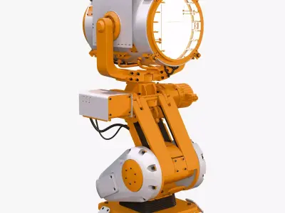 Automated Searchlight M1 3D model