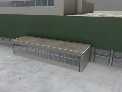 EDDH Storage 4 Low-poly 3D model