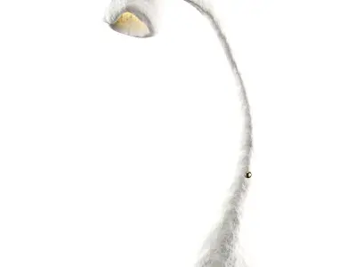 Dune Light Sculpture Low-poly 3D model