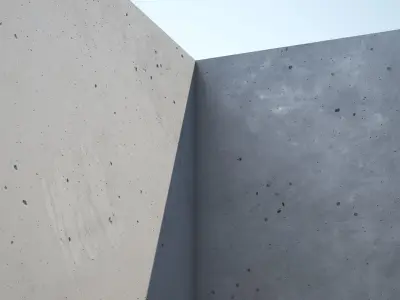 Smooth concrete wall texture large surface Texture