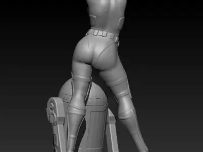 Sexy Stormtrooper 3D print model