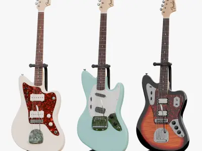  Fender Electric Guitars PBR 