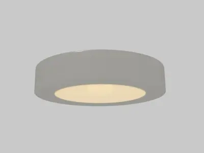 Recess Light Low-poly 3D model