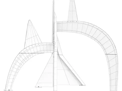 Sculpture Sauryen 3D model