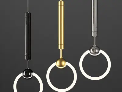 Lamp Ring Light 3D model