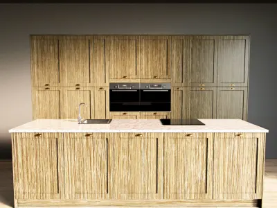 86-Kitchen2 texture 8 3D model