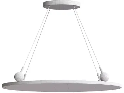 Jovian LED Chandelier 3D model