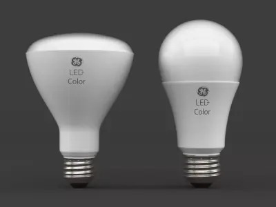 LED light bulbs 3D model