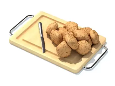 Kitchen Cutting Board 3D model
