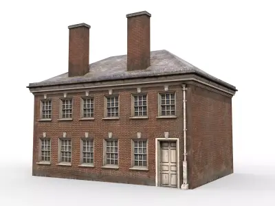 English House 3D model