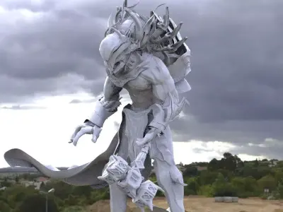 Alien Giant 3D model