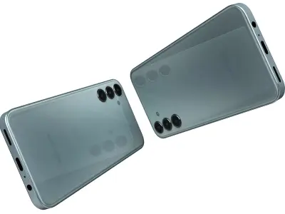 Samsung Galaxy M15 Light Blue High Poly 3D model