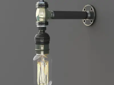 Devin Wall Light 3D model
